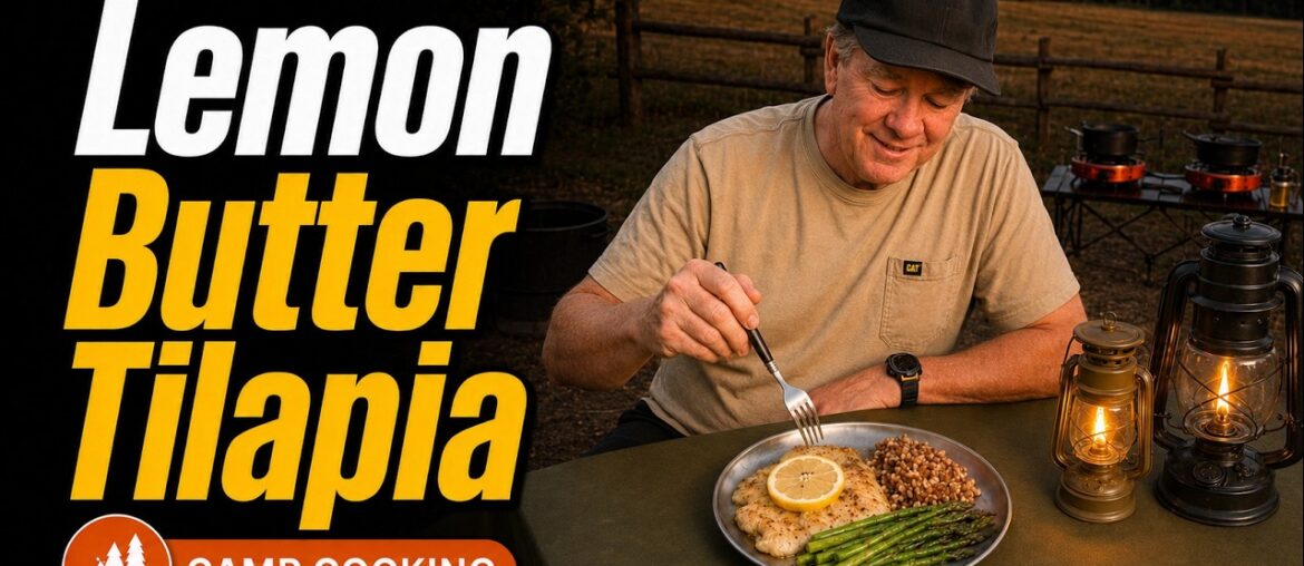 Lemon Butter Tilapia | An Easy Gourmet Camping Dinner Lemon Butter Tilapia | An Easy Gourmet Camping Dinner