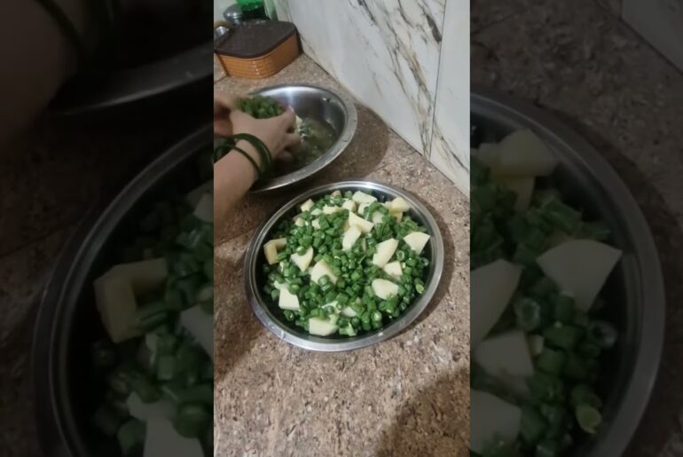 french  Beans   or Aalu # #food #recipe #kaise #cooking