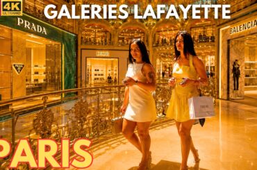 29 August 2026 - 🌸 Billionaire Paradise Paris Summer Walking Tour – Galeries Lafayette 4K 60FPS HDR