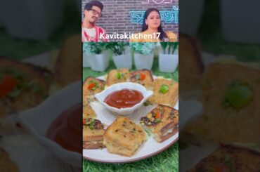 Garlic bread cheese French toast #ytshorts #food #recipe #egg #garlicbread #cheesey #shorts