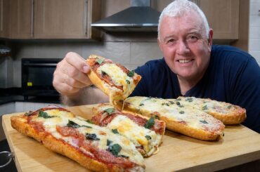 The BEST French Bread Pizza Does NOT Start With Pizza Sauce