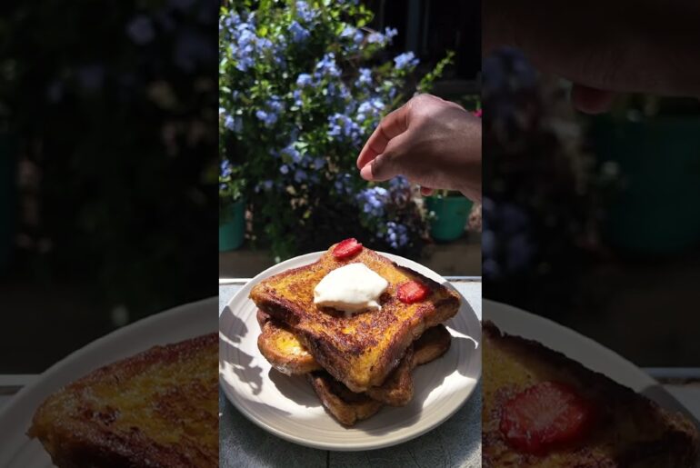 French Toast Recipe .Full recipe on my TikTok ☺️ #maxinsflavourlab #food #classicfrench