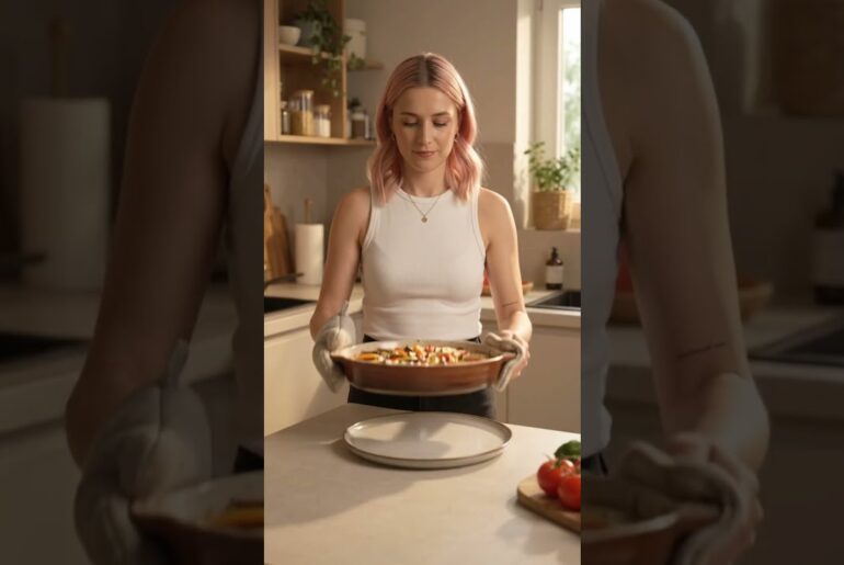 🍆🥕 Making the PERFECT Ratatouille 🤤✨ | Colorful French Vegetable Dish #shorts