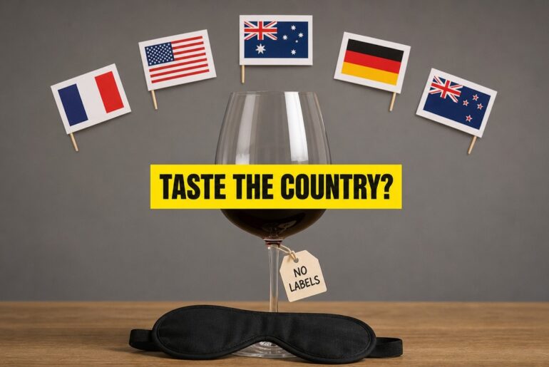 Can Normal People Identify a Wine's Country Blindfolded?