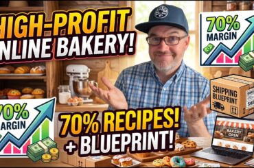 How to Start a High-Profit Online Bakery (70% Margin Recipes + Shipping Blueprint!) 2026