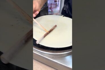 Dosa in France?! It’s Actually a Nutella Banana Crepe! #viralshorts