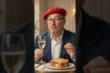 My French Alter Ego Reacts: Croque Monsieur + South African Sparkling?! | The Pip in Dixon, CA 📜