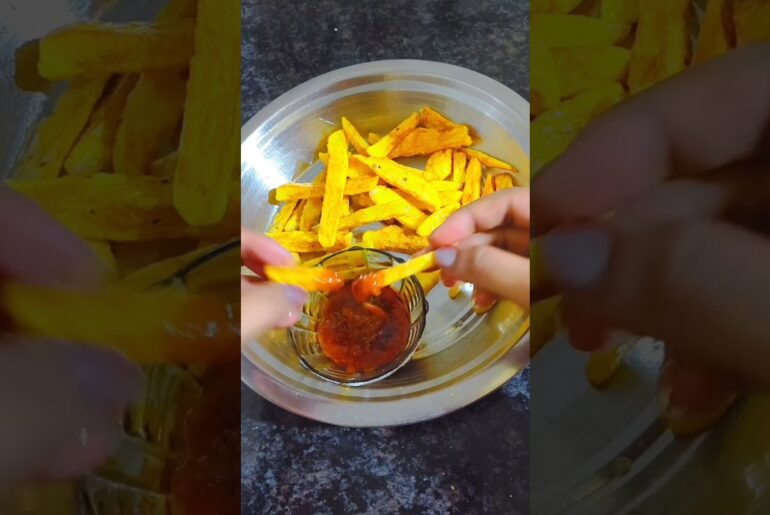 French Fries homemade😍 #trending #recipe #food #easyrecipe #foodie #cooking #frenchfries #aalu