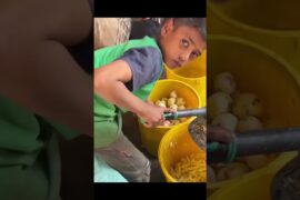 Hardworking Kids Making Potato French Fries | McDonald's Style French Fries Recipe