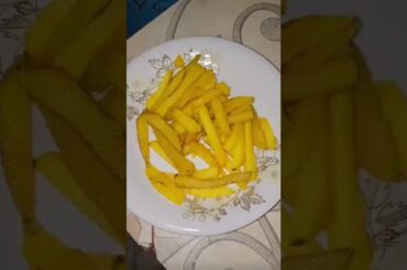 french fries 🍟😁 follow me guys #foryoupage #viralvideo #followers #recipe
