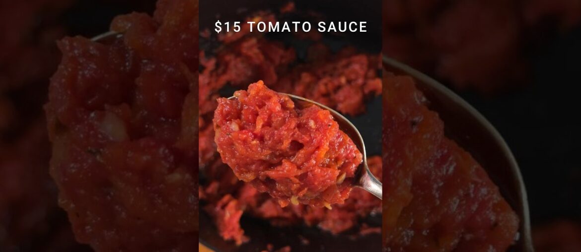 The Most Expensive Way to Make Tomato Sauce The Most Expensive Way to Make Tomato Sauce