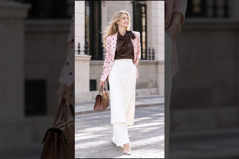 4050여성, 팬츠의 편안함에 스커트의 품격을 더한 치마바지의 한끗 스타일 | Women, The Comfort of Pants with the Elegance of a Skirt