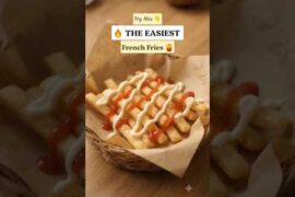 🔥Easiest French Fries 🍟 Try this Suji Aloo fries|Suji French Fries|french fries recipes #shorts