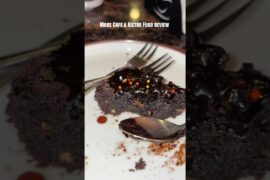 Mars Cafe & Bistro Food Review Rating👉French Brownie:8/10, creamy Alfredo pasta:7/10 #foodie