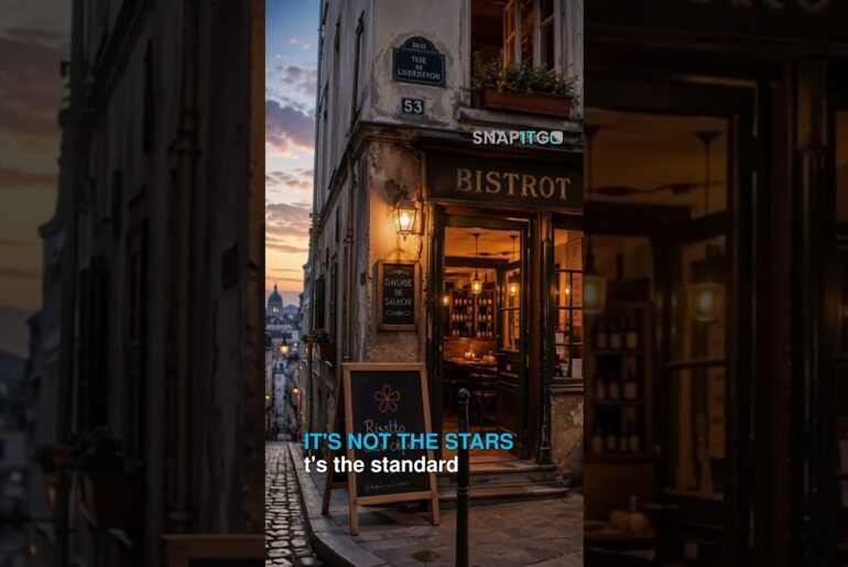 Where the stars fall on the restaurants. 🇫🇷✨