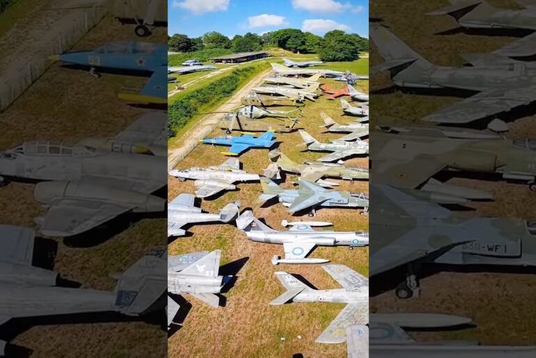 100 Fighter Jets in a French Wine Castle