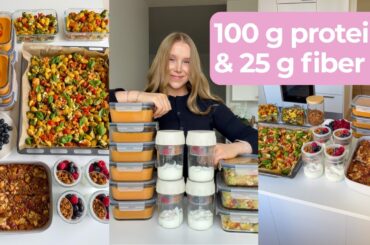 Healthy & High protein Meal Prep | Easy Recipes: Sheet Pan Gnocchi, French Toast Bake…