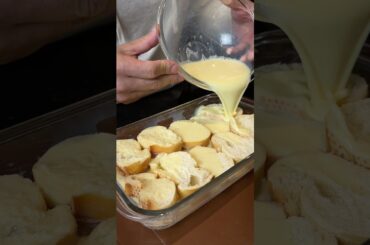 Rabanada fácil e deliciosa! #receitas #rabanada #doce