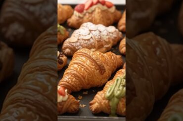 ✨ Croissant Heaven 🥐 | 5 Amazing French Croissant Styles You Must Try 😍#tastyfood