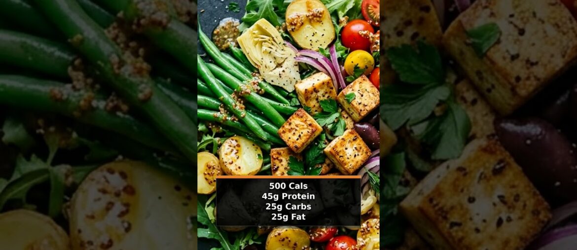 Warm Tofu Niçoise Salad Warm Tofu Niçoise Salad