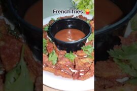 “Crispy French Fries 🍟 | Ghar Par Restaurant Style Fries 😍” #food #trending #cooking