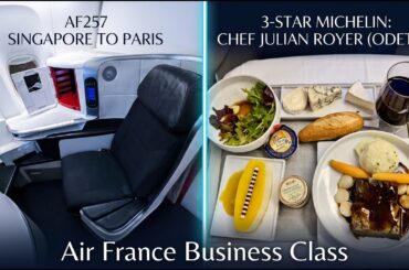 14 Hours Nonstop to Paris: Air France 777-300ER Business Class (Singapore to CDG, AF257)
