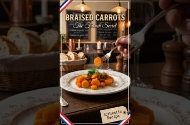 Stop Boiling Carrots! Try This French Method 🇫🇷 #shorts  #frenchrecipes  #easyrecipes