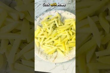 Restaurant Style Crispy French Fries At Home 🍟 | Perfect Recipe #viral #viralshorts #trending #cook
