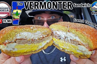 Bruegger's Bagels® Vermonter Bagel Sandwich Review! 🥯 | How Good Is It? | theendorsement