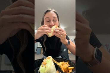 You guys LOVED my last video like this so twist my arm I’ll order more food for lunch 🤭😂 This time