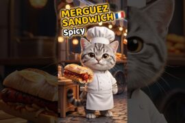 Spicy Merguez Sandwich 🌶️ Recipe | Merguez Sandwich Restaurant-Style 🇫🇷