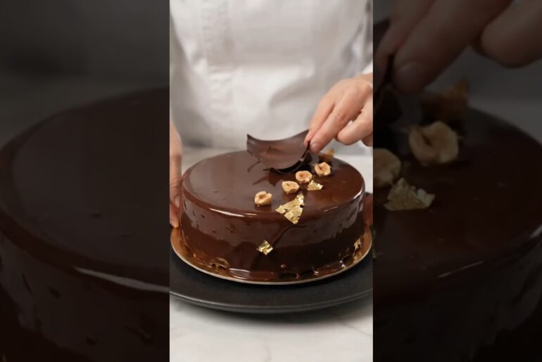 ☕🍫 COFFEE HAZELNUT PRALINE OPERA ENTREMET | DAY 8 👨‍🍳✨3 KG of advanced French pastry. 👨‍🍳⚖️