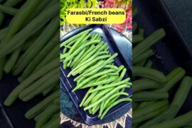 Farasbi / French Beans Sabzi Recipe For Tiffin #ytshorts #shorts #food #recipe #cooking #healthy