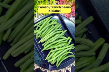 Farasbi / French Beans Sabzi Recipe For Tiffin #ytshorts #shorts #food #recipe #cooking #healthy