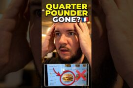 Theres NO quarter punder in McDonalds 🇫🇷 France??? #mcdonalds #Mcdonaldsfrance