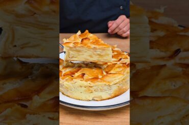 Французский яблочный пирог #рецепты