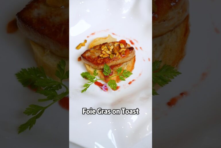 Making Foie Gras on Toast at SHINELONG Test Kitchen