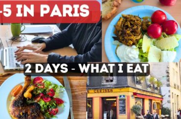 What a 50+ French Woman Eats in 2 days Working 9 to 5 in Paris - 2 days of eating - French food