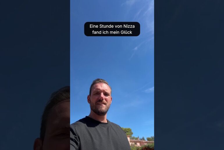 Wo liegt das Glück? Mein Wochenende im Hinterland von Nizza #Shorts