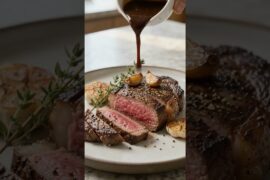 🥩🍷 THIS STEAK BORDELAISE IS PURE FRENCH STEAKHOUSE PERFECTION!
