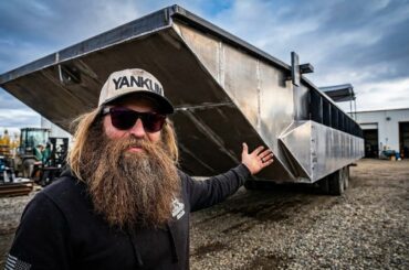 Wrecker Rick is live in Alaska Building Large Marge The Barge