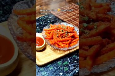 Crispy Potato French Fries recipe🍟how to make crispy potato french fry #shorts #trending #asmr