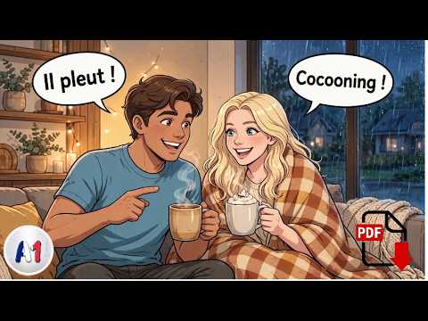🇫🇷 French Cocooning: Autumn Cozy Vocabulary & Easy Dialogues! (A1-A2)