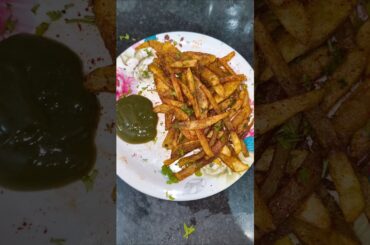 🍟 Crispy French Fries Recipe | Ghar Par Banaye Perfect French Fries 😋  #frenchfries #recipe #shorts