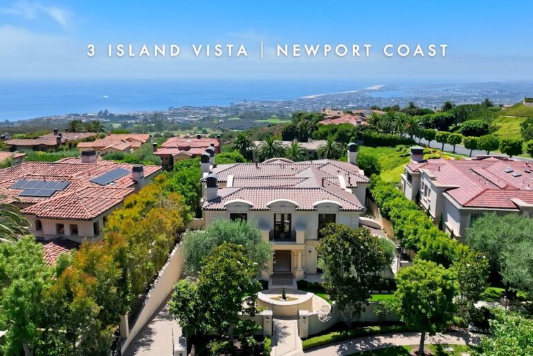 A $24 million French-inspired palace overlooking the Pacific 🌊 3 Island Vista, Newport Coast