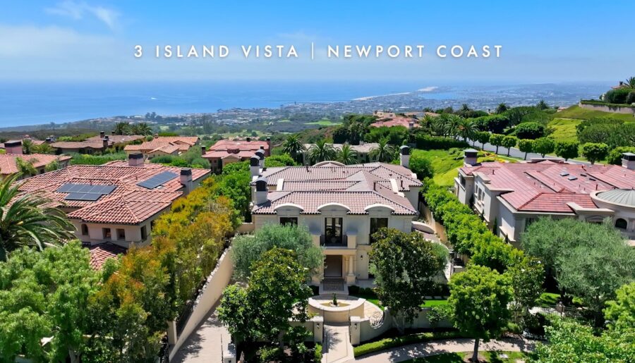 A $24 million French-inspired palace overlooking the Pacific 🌊 3 Island Vista, Newport Coast