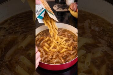 EASY French Onion Soup Pasta #pasta #glutenfreepasta #frenchonionsoup #easyrecipe #recipe