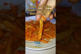 Ghar waalon ne kaha aaj bahar jaisa French Fries banao! 🤫  #shorts #snacks #crispy #cooking #food