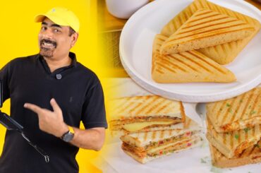 3 Amazing Recipes in Sandwich Maker by Asad Memon - Food Fusion