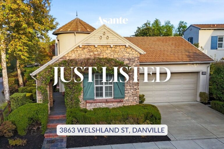 Just Listed - 3863 Welshland St, Danville, CA 94506